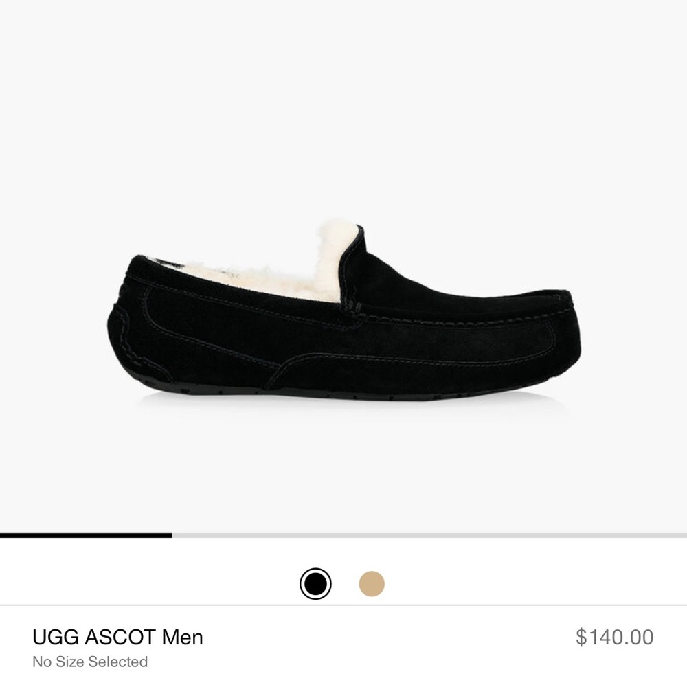 Uggs black Ascot men’s